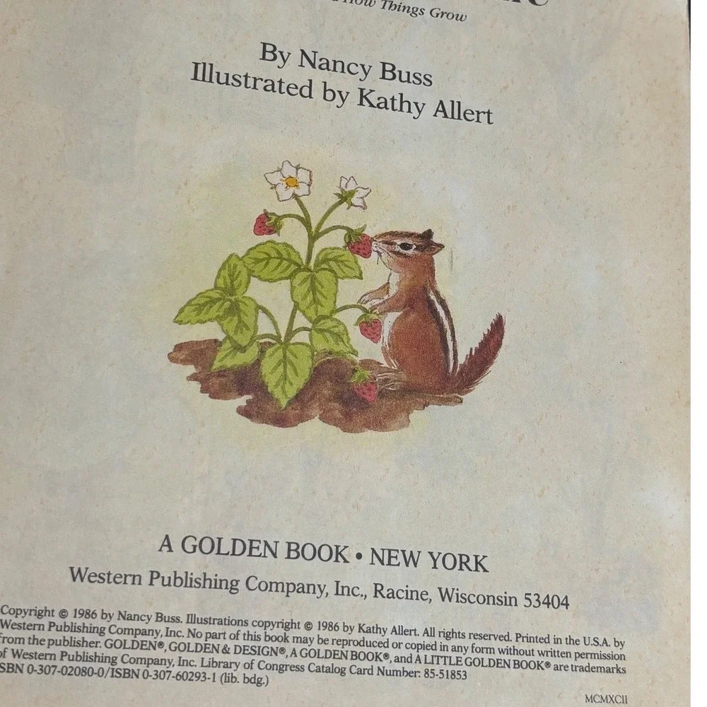 Little Golden Books Lot 6 Hymns Family Jungle Nature Boys Girls Vintage‎